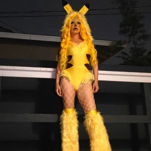 Pikachu Costume Wig Included